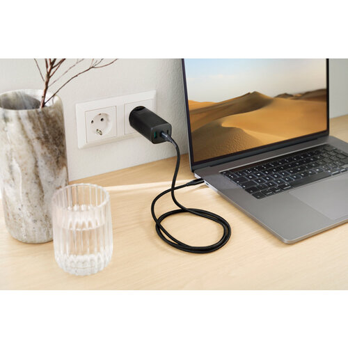 Philips Ultra snelle 3-poorts USB oplader 65W - P301.281 Philips Ultra snelle 3-poorts USB oplader 65W - P301.281