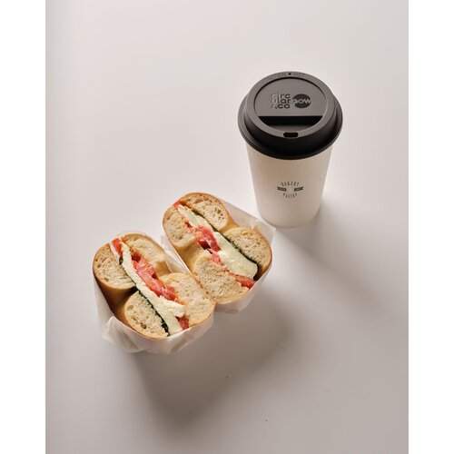 Circular&Co Recycled Now Cup 340 ml koffiebeker - W509, circulaire dubbelwandige herbruikbare beker van gerecyclede koffiebekers