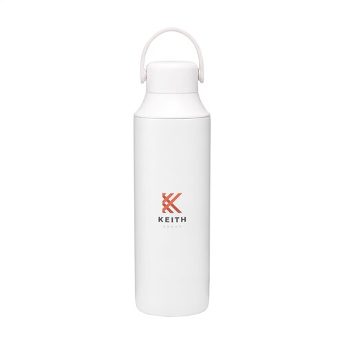 Foss RCS thermosfles 600 ml gerecycled RVS 262502 bedrukt met logo