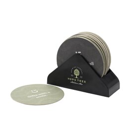 Recycled Holder Beer Coasters - 2267, driehoekige bierviltjeshouder van gerecycled kunststof, Made in Germany