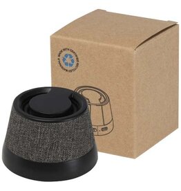 Horna magnetische draadloze speaker 3W, compacte speaker van gerecycled ABS plastic met RPET vilt en MagSafe-compatibiliteit