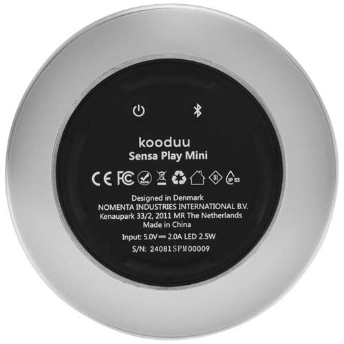 Kooduu Sensa Play Mini JBL speaker en lamp met logo bedrukken DeBle
