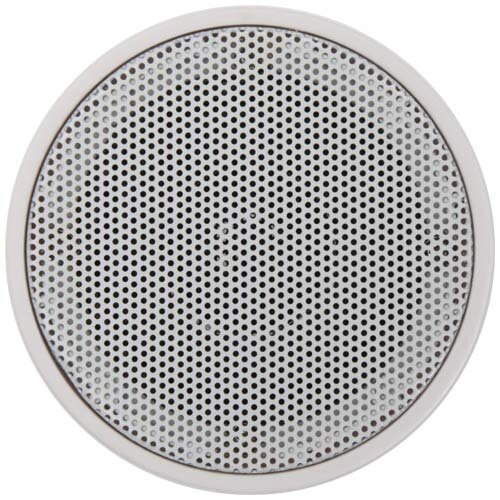 Hunor draadloze speaker 3W gerecycled plastic met logo bedrukken DeBle