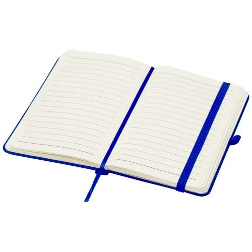 Spectrum Plus A6 notitieboek met harde kaft 107963 – duurzaam notitieboek met pennenlus en elastische sluiting, ideaal als relatiegeschenk