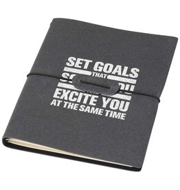 Slyk A5 navulbaar notitieboek met twee cahiers 107828 – duurzaam hervulbaar notitieboek van FSC-papier, ideaal als relatiegeschenk