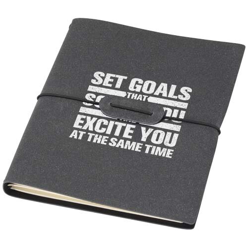 Slyk A5 navulbaar notitieboek met twee cahiers 107828 – duurzaam hervulbaar notitieboek van FSC-papier, ideaal als relatiegeschenk