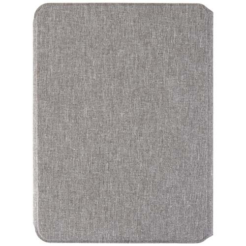 Andean A5 RCS gerecyclede portfolio 10799382 – duurzame portfolio met notitieboek, magnetische sluiting en walnoothouten detail, ideaal als relatiegeschenk