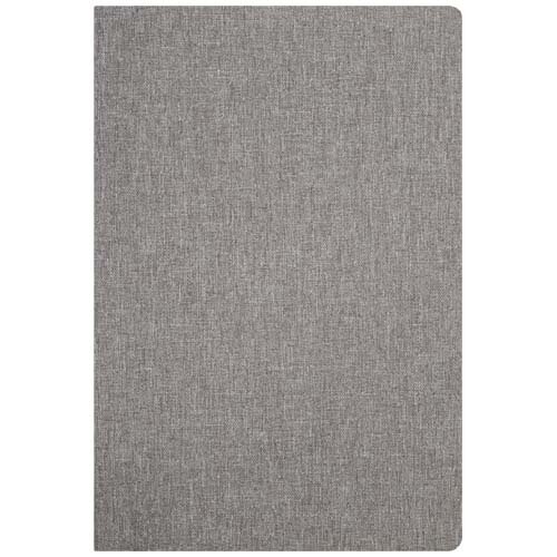 Andean A5 RCS gerecyclede portfolio 10799382 – duurzame portfolio met notitieboek, magnetische sluiting en walnoothouten detail, ideaal als relatiegeschenk