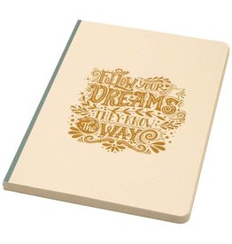 Liliana A5 notitieboek met zachte kaft van suikerriet en RPET 106125 – duurzaam notitieboek met 72 gelinieerde pagina’s, ideaal als relatiegeschenk