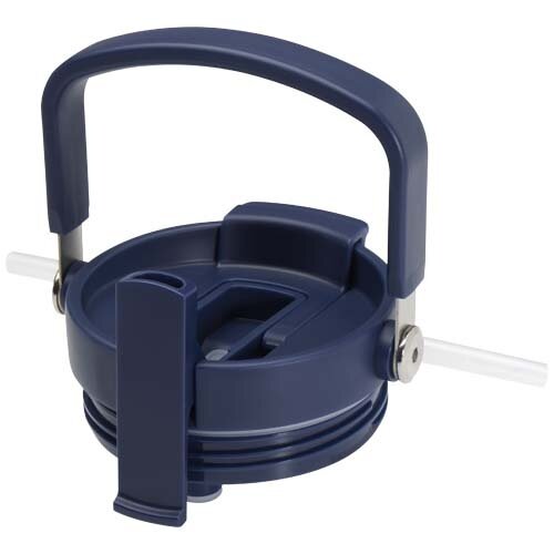 Bronx 900 ml RCS vacuüm geïsoleerde beker 100780 – duurzame dubbelwandige beker van gerecycled roestvrij staal met koperisolatie en dubbel deksel, ideaal relatiegeschenk