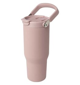 Bronx 900 ml RCS vacuüm geïsoleerde beker 100780 – duurzame dubbelwandige beker van gerecycled roestvrij staal met koperisolatie en dubbel deksel, ideaal relatiegeschenk