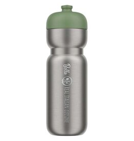 Mepal Pull 800 ml sportfles 100908 – lichtgewicht roestvrijstalen sportfles met éénhandige bediening, lekvrij en vaatwasmachinebestendig, ideaal relatiegeschenk