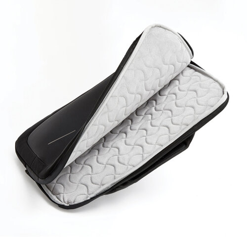 XD Design 16 inch laptoptas P706.231 – duurzame rPET laptoptas met waterafstotende afwerking, afneembare schouderriem en fleecevoering, ideaal relatiegeschenk