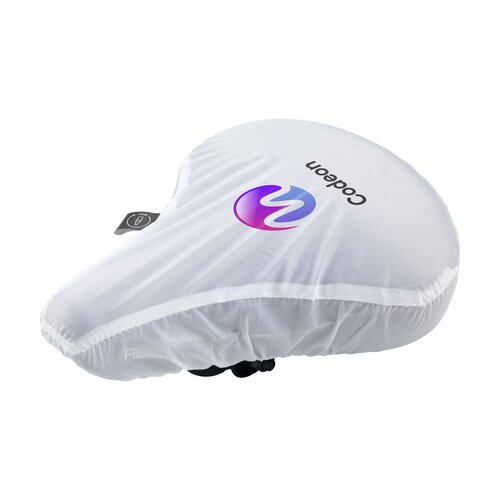 Bike Seat Cover GRS RPET zadelhoes 2322 – duurzame 99% gerecycled PET fietszadelhoes met elastiek, GRS-gecertificeerd en ideaal relatiegeschenk