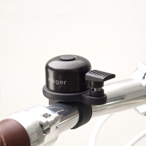Airbell Original Fietsbel 2931 – slimme fietsbel met houder voor Apple AirTag, gemaakt van kunststof en RVS, geschikt voor sturen van 22 mm, ideaal relatiegeschenk