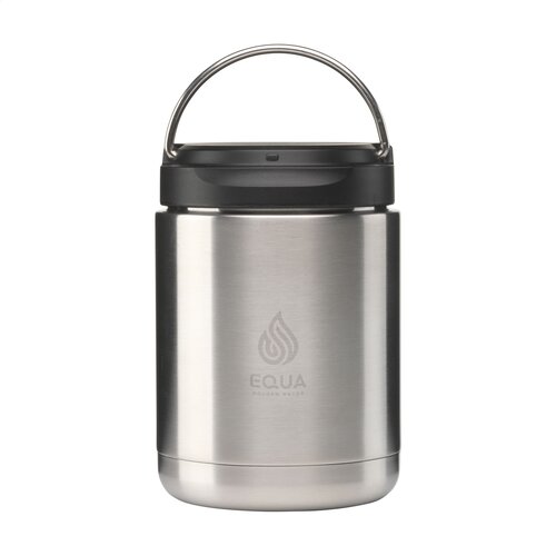 Briggs RCS RVS Foodjar 500 ml 2530 – dubbelwandige vacuümgeïsoleerde foodcontainer van gerecycled RVS, 100% lekvrij en RCS-gecertificeerd, ideaal relatiegeschenk
