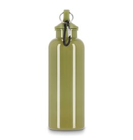 Nina waterfles R-PET 500 ml Hardcolour LT98911 – duurzame fles van gerecycled materiaal met karabijnhaakclip, ideaal voor promoties en sportieve relatiegeschenken