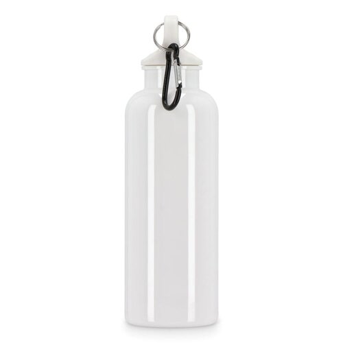 Nina waterfles R-PET 500 ml Hardcolour LT98911 – duurzame fles van gerecycled materiaal met karabijnhaakclip, ideaal voor promoties en sportieve relatiegeschenken