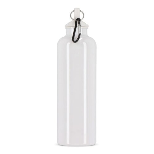 Nina waterfles R-PET 750 ml Hardcolour LT98912 – duurzame fles van gerecycled plastic met karabijnhaakclip en moderne afwerking, ideaal promotioneel relatiegeschenk