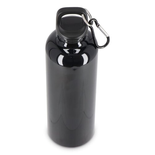 Nina waterfles R-PET 750 ml Hardcolour LT98912 – duurzame fles van gerecycled plastic met karabijnhaakclip en moderne afwerking, ideaal promotioneel relatiegeschenk