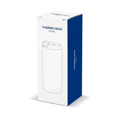 Thermobeker Sublimatie 350 ml LT98768 – dubbelwandige lekvrije thermobeker met full-colour sublimatiebedrukking, ideaal als gepersonaliseerd relatiegeschenk