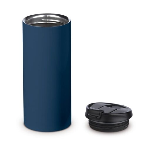 Thermobeker 350 ml LT98772 – dubbelwandige lekvrije thermobeker met groot rondom drukoppervlak, ideaal als bedrukt en duurzaam relatiegeschenk