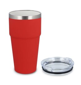 T-ceramic soft touch automok 500 ml LT98729 – duurzame thermokoffiemok met keramische binnenlaag, soft touch afwerking en lekvrij design, ideaal voor onderweg