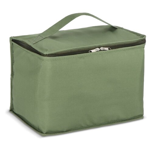 InSideOut opvouwbare koelmand Sogne 38x26x25 cm rPET LT57106 – duurzame mand van gerecycled rPET met bamboe deksel, geïntegreerde koeltas en opvouwbaar design
