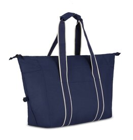 Koeltas Koli LT57100 van gerecycled R-PET met uitbreidbaar ontwerp, geïsoleerd hoofdvak en voorvak bedrukken met logo