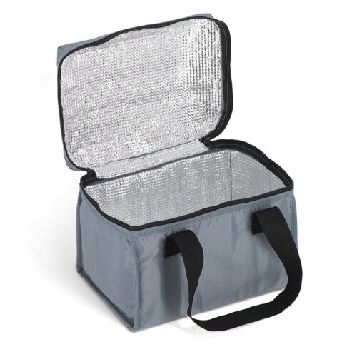 Koeltas Cargo LT95230 van 420D polyester met 11 liter inhoud, isolerende voering en brede handvatten bedrukken met logo