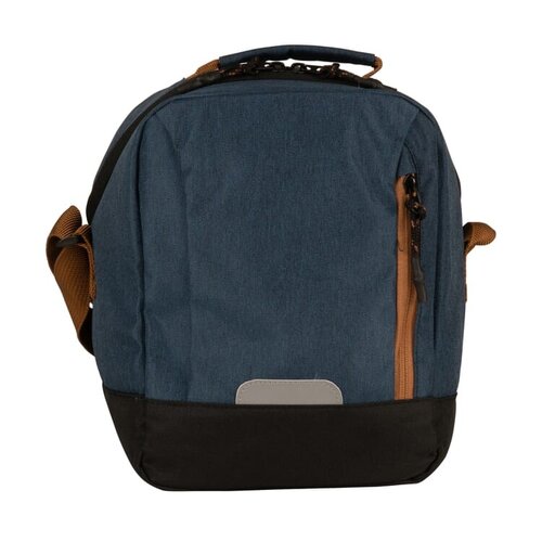 R-PET koeltas 8L LT95220 – duurzame koeltas van gerecycled R-PET met verstelbare schouderband en ritssluiting, ideaal voor outdoor en bedrijfspromoties