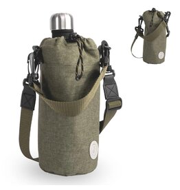Sagaform City Mini Koeltas 1,2 liter rPET LT52045 met aluminium isolatie, trekkoordsluiting en verstelbare schouderband bedrukken met logo