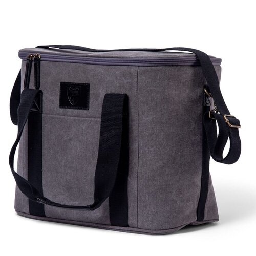 Orrefors Hunting koeltas 27 liter LT54006 – grote canvas koeltas met verstelbare schouderband en stevige handgrepen, ideaal voor outdoor, werk en promoties