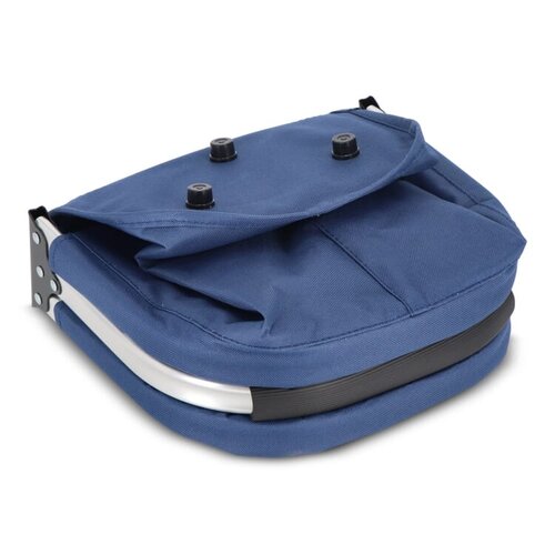 Picknickmand opvouwbaar 600D LT91474 – stevige opvouwbare mand van polyester, duurzaam en bedrukt met logo, ideaal voor zomerse promoties