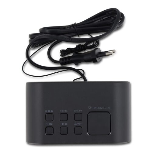 Muse wekkerradio FM LT45811 – compacte wekkerradio met helder display en back-up-functie, ideaal als praktisch relatiegeschenk voor kantoor of thuis