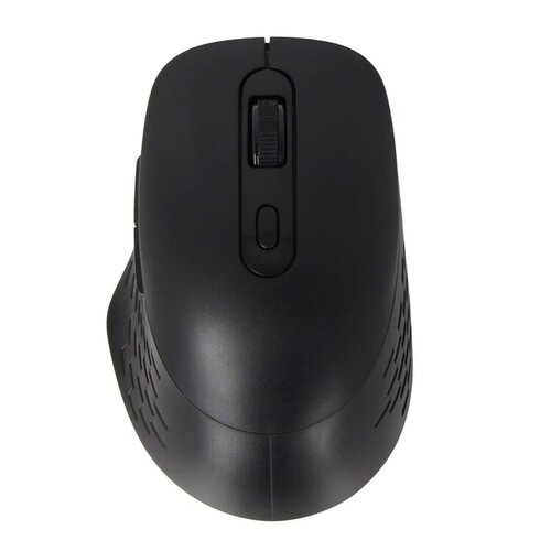 2.4G Wireless Mouse R-ABS LT95654 – draadloze muis van gerecycled kunststof met 3 DPI-niveaus en Li-ion batterij, ideaal als zakelijk relatiegeschenk