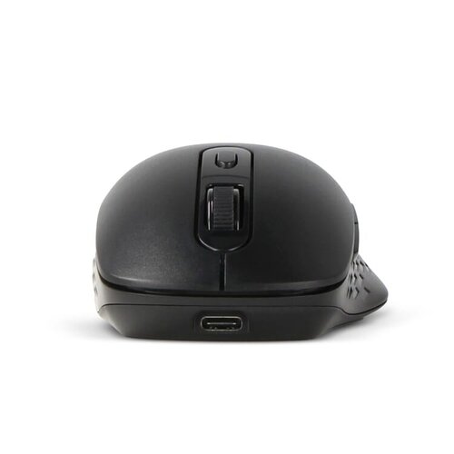 2.4G Wireless Mouse R-ABS LT95654 – draadloze muis van gerecycled kunststof met 3 DPI-niveaus en Li-ion batterij, ideaal als zakelijk relatiegeschenk