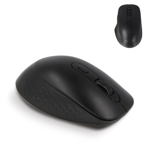 2.4G Wireless Mouse R-ABS LT95654 – draadloze muis van gerecycled kunststof met 3 DPI-niveaus en Li-ion batterij, ideaal als zakelijk relatiegeschenk