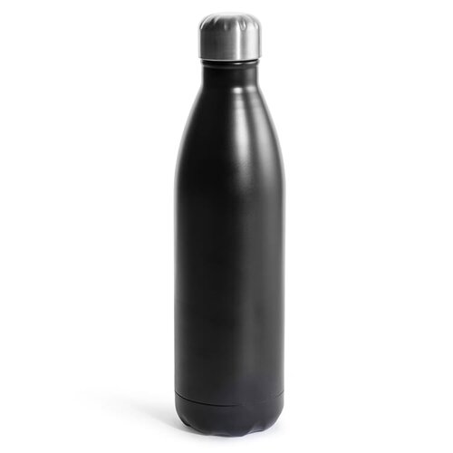 Sagaform Nils stalen fles groot 750 ml met logo – duurzaam relatiegeschenk