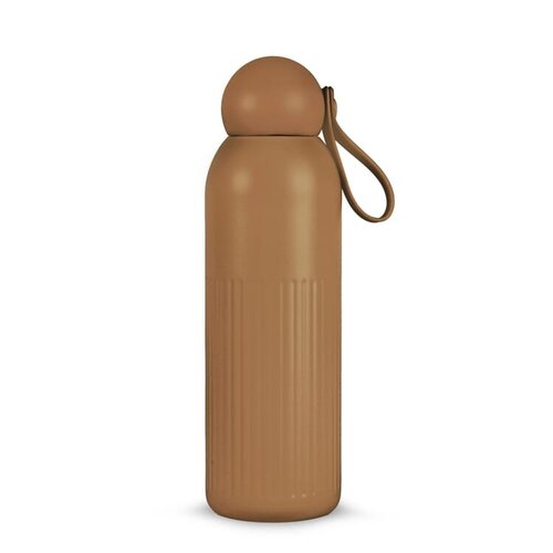 Sagaform Tekla stalen fles gerecycled 500 ml met logo – duurzaam relatiegeschenk