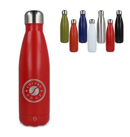 R-Swing gerecyclede RVS fles 500 ml met logo – duurzaam relatiegeschenk