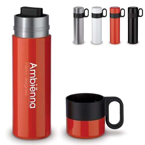 DeBle Flow Thermosfles met Handvat 500 ml LT98784 bedrukken met logo