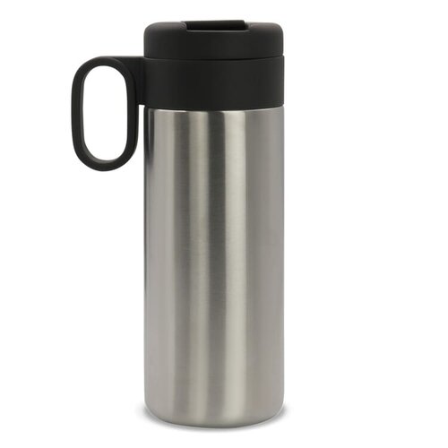 Toppoint Thermofles Flow met handvat 400ml LT98715 – duurzame RVS drinkfles bedrukt met logo voor relatiegeschenken
