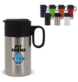 Thermofles Flow 250 ml met logo bedrukking DeBle thermosfles relatiegeschenk NL BE