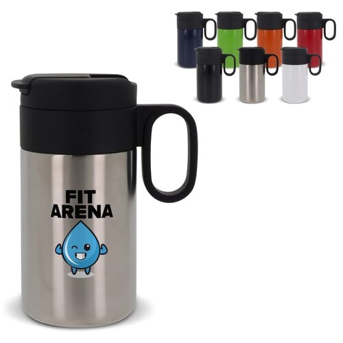 Thermofles Flow 250 ml met logo bedrukking DeBle thermosfles relatiegeschenk NL BE