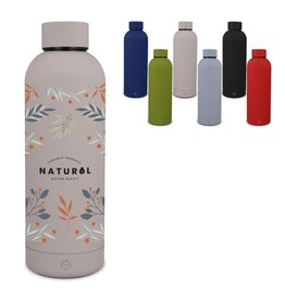 DeBle Alchemy Soft Touch Thermosfles 500 ml LT98828 bedrukken met logo