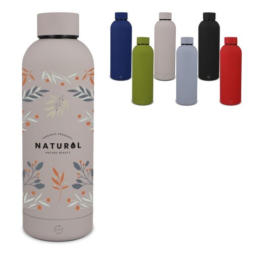 DeBle Alchemy Soft Touch Thermosfles 500 ml LT98828 bedrukken met logo