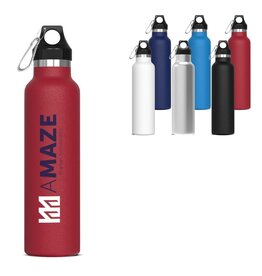 Toppoint Thermofles Lennox 650ml LT98893 – duurzame RVS drinkfles met poedercoating bedrukt met logo voor relatiegeschenken