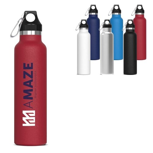 Toppoint Thermofles Lennox 650ml LT98893 – duurzame RVS drinkfles met poedercoating bedrukt met logo voor relatiegeschenken
