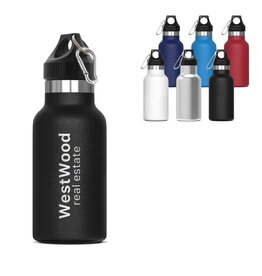 Toppoint Thermofles Lennox 350ml LT98891 – compacte RVS drinkfles met poedercoating bedrukt met logo voor relatiegeschenken